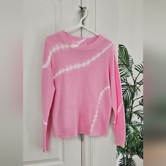 💝Pink Tie-Dye Light Knit Sweater - Picture 1 of 3
